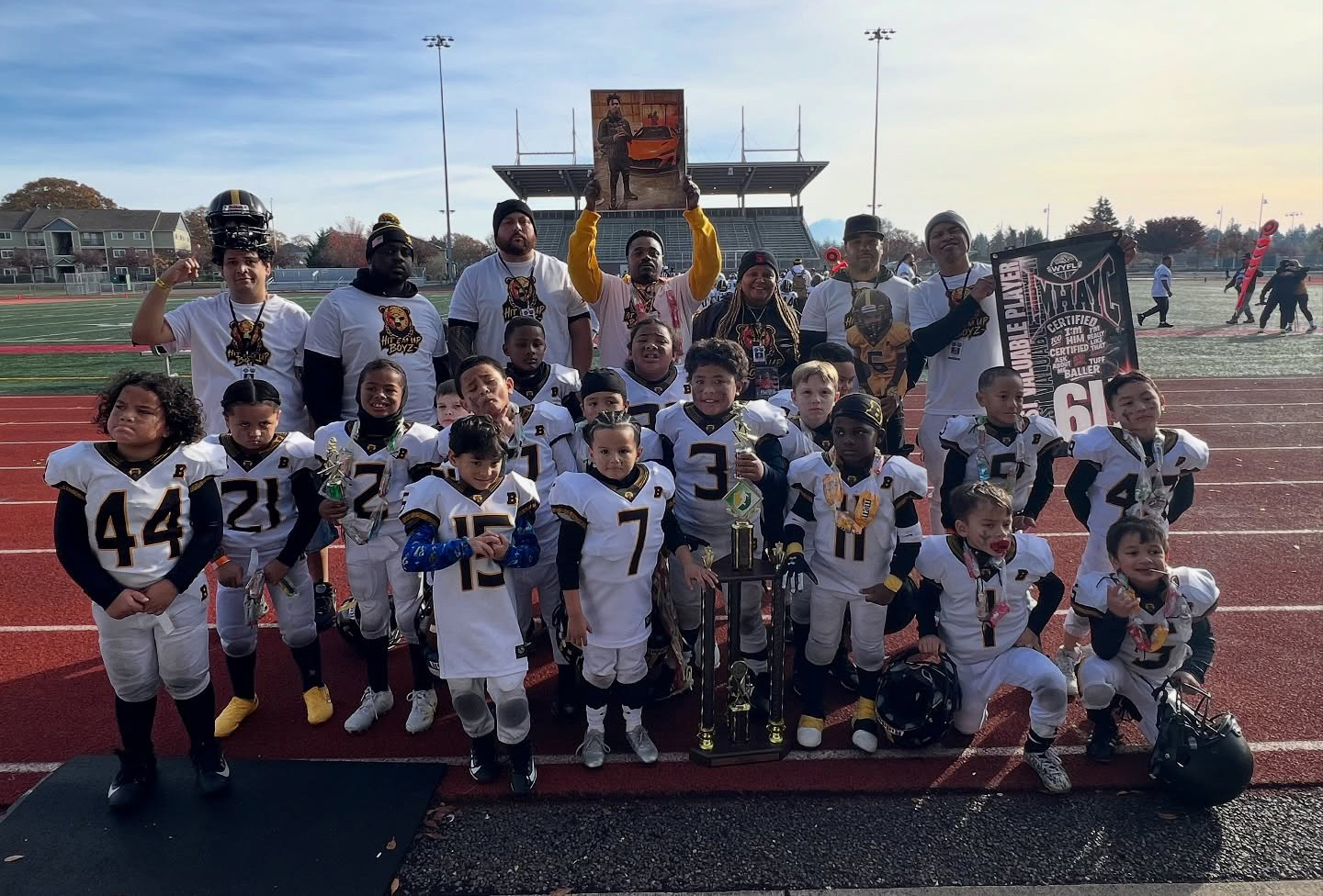 2025 WYFL 6U champions — Benson Bruins